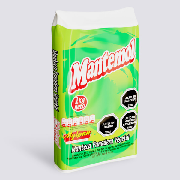 Mantemol manteca panadera vegetal