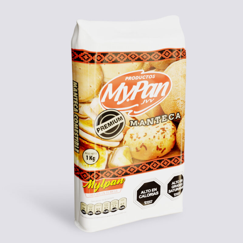 Manteca Base Cerdo Mypan Premium Caja 10 un. de 1 Kg. 0% humedad