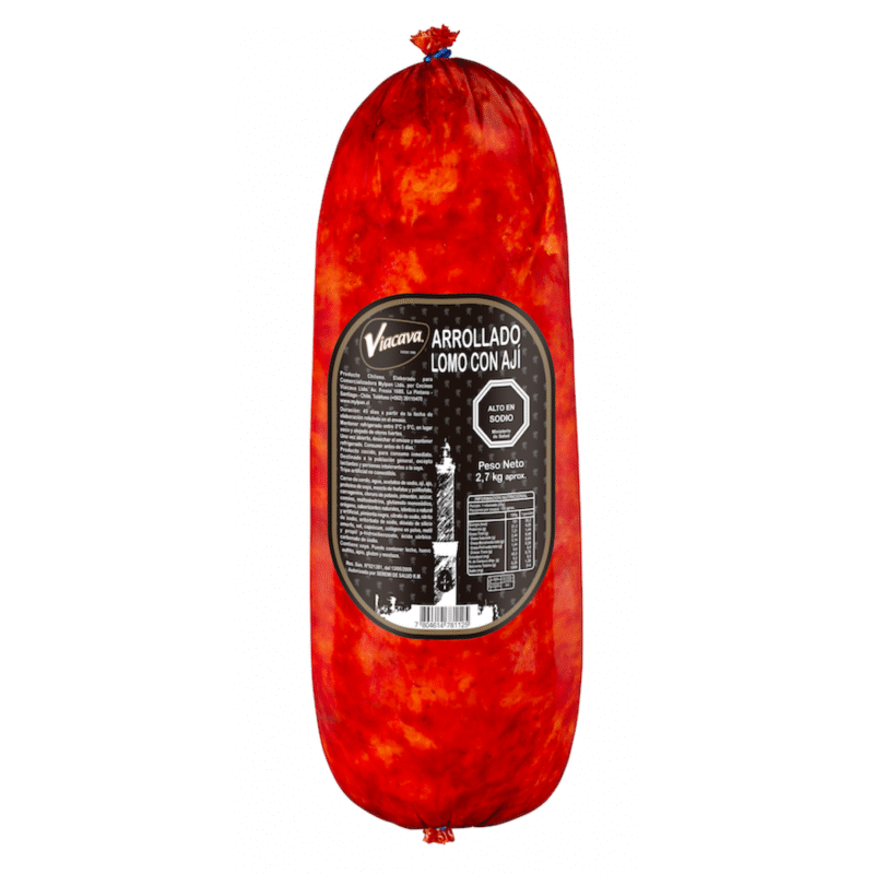 Arrollado Lomo con Ají