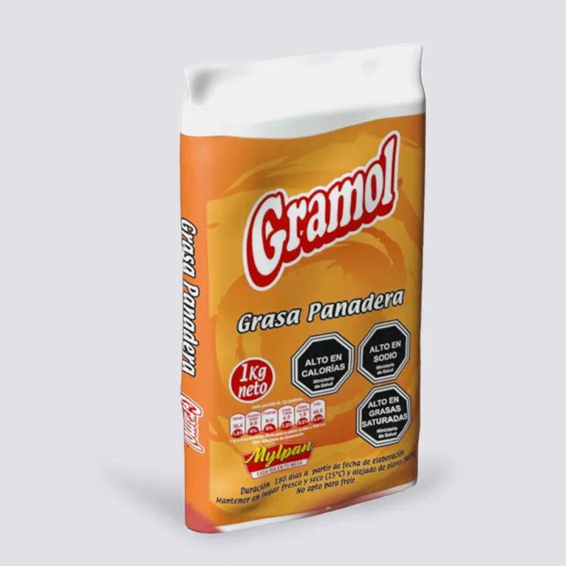 Grasa Vacuno Panadera Gramol Caja 20 unidades de 1 Kg 50% humedad