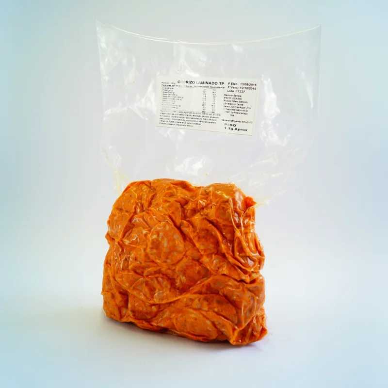 Chorizo picado 0.5X0.5 1 kg